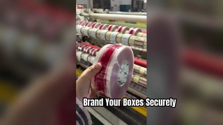 Custom Logo Tape: Brand Your Packages Securely