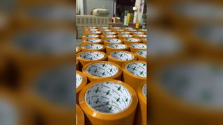 Bright Red Packaging Tape Secure Seal