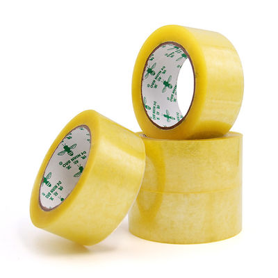 Clear / Transparent Yellowish Opp Carton Sealing FRAGILE Packing Tape