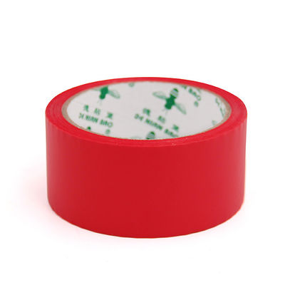 Good price Matte Bright Red Bopp Packing Color Tape For Carton Sealing And Masking online