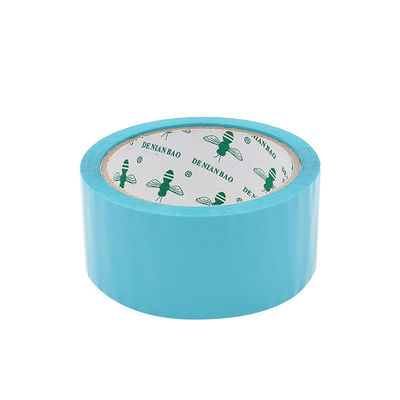 Lake Blue BOPP Parcel Packing Tape For Carton Sealing Customized Service