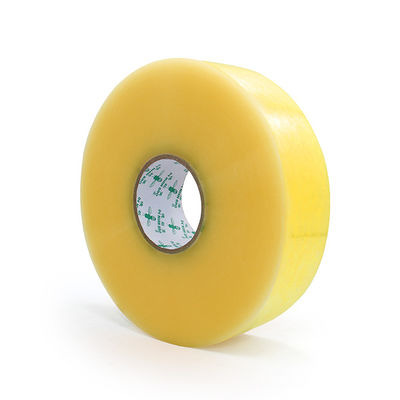 1000yards BOPP Yellowish Yellow Packaging Adhesive Sealing Tape