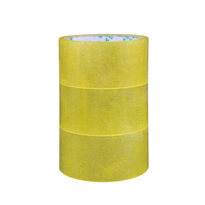 Wholesale Transparent Yellow Office Adhesive Tape For Packing And Sealing