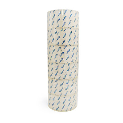 BOPP Yellowish Yellow Packaging Adhesive Sealing Tape 6 Rolls