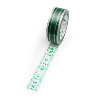 Printed Clear Fragile Plastic Bopp Packing Tape Manufacture 48mm X 100m