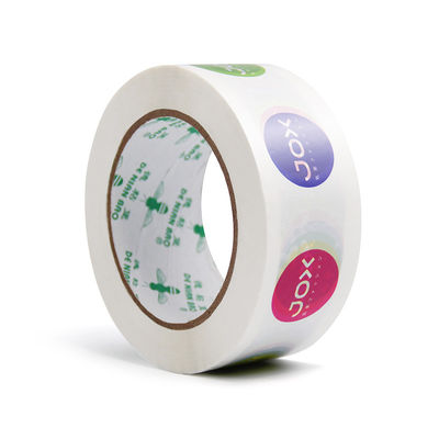 Custom Self Adhesive Logo Coloured Tape With Brand Logo For Packing