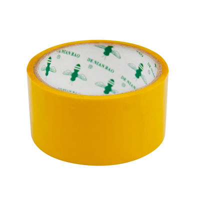 Color Yellow Colorful Bopp Packing Packaging Tape For Sealing Carton