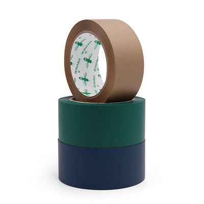 Matt Brown Adhesive Packing Tape 36mic 38mic 40mic 42mic For Sealing Carton