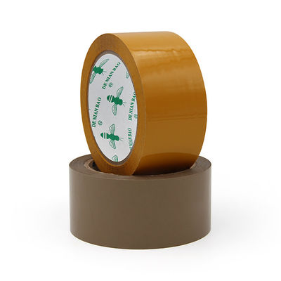 Brown BOPP Parcel Packing Tape For Sealing Shipping Wrapping Carton Box