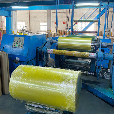 BOPP Yellowish Yellow Packing Packaging Adhesive Sealing Tape Jumbo Roll