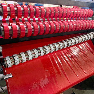 Red BOPP Parcel Packing Tape For Carton Sealing Tape 22 Years Factory