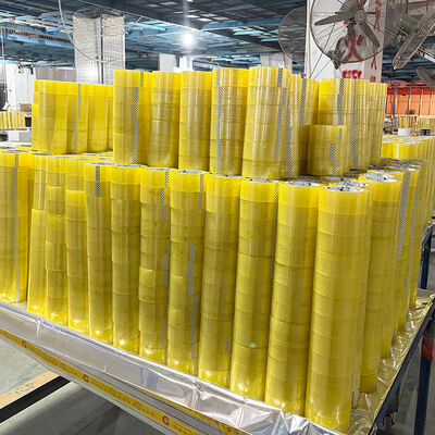 Clear Transparent Yellowish Strong Adhesive Waterproof Packing Tape