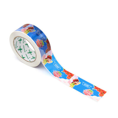 Carton Box Sealing Tape With Customized Design Logo OEM Custom Factory Wholesale