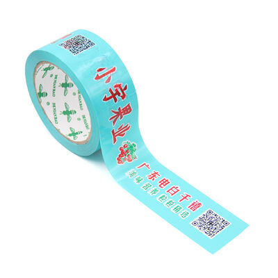 With Brand Logo Custom Logo Strong Adhesive Bopp Packing Tape Factory Manufacturing