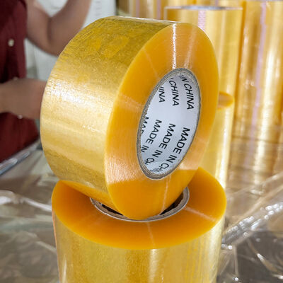 Golden Clear Strong Adhesive BOPP Excellent Quality Low Noise Packing Tape