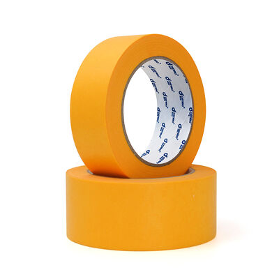 High Bonding Yellow Color Making Tape For Carton Offer Customized Service
